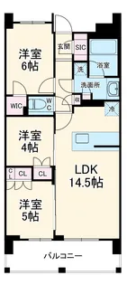 プレディアコート鷺沼【0106号室】の間取り
