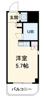 朝日プラザ名古屋ターミナルスクエア【301号室】の間取り