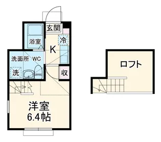 シティハイツ座間【1階】の間取り