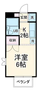 エスターテ湘南【2階】の間取り