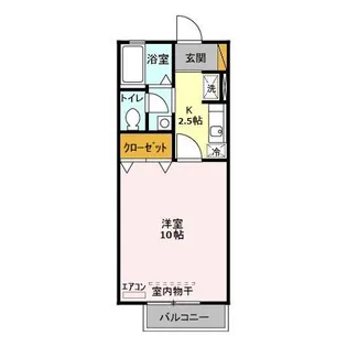 サニーハウス【2階】の間取り