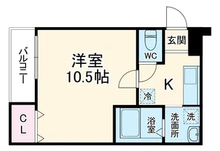 フジパレス向島町Ⅰ番館【3階】の間取り