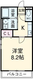 ピアチェーレ(西区)【2階】の間取り