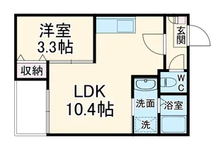 Jack odakaⅡ【3階】の間取り