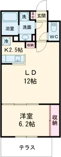 ヴァンベール駒沢【2階】の間取り