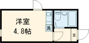 W・LIVE・江古田【1階】の間取り