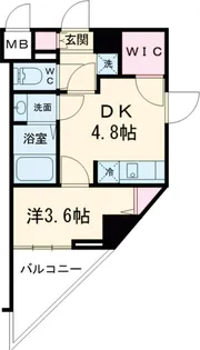 SPコート亀有【501号室】の間取り