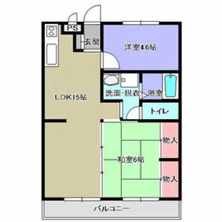 クレインハイツ【3階】の間取り