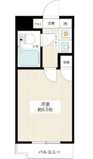 ワコーレリバーサイド多摩川Ⅱ【5階】の間取り