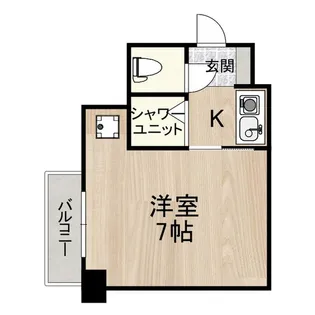 大正メゾン【4階】の間取り