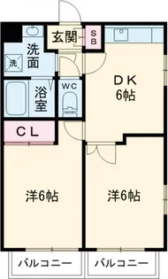 パルティールステージ1【402号室】の間取り