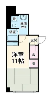 GRAND VALUE 四条烏丸【1階】の間取り