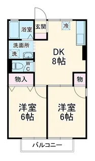 プレジール石井【1階】の間取り