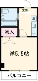 KITANO APARTMENT経堂【1階】の間取り
