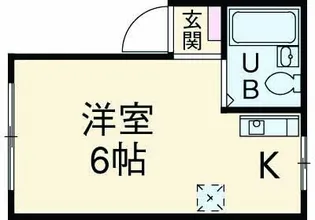 アトリエ春日館【103号室】の間取り