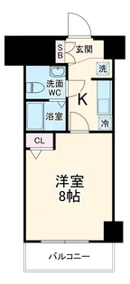 N-stage Hon-Atsugi Sakaecho【3階】の間取り