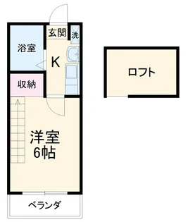 ヴィレッタ戸塚【103号室】の間取り
