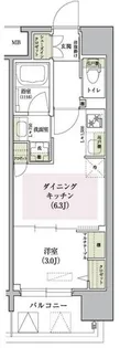アーバネックス大阪天満宮II【6階】の間取り