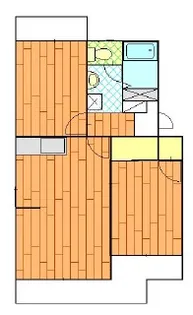 マンションサザンⅡ【4階】の間取り