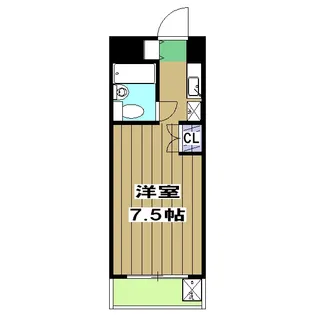 AXIA京都【608号室】の間取り