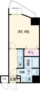 プレール・ドゥーク西新井Ⅱ【4階】の間取り