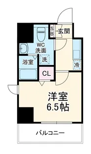 LIMERESIDENCE KITAMATSUDO【2階】の間取り