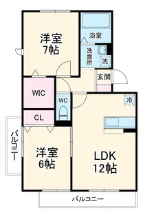 ルミエール【2階】の間取り