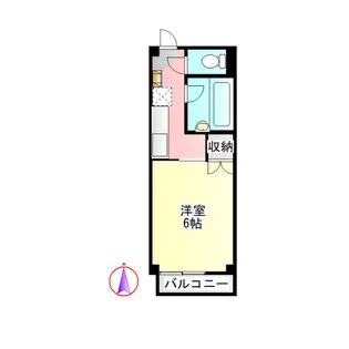 サープラスⅠハヤシ【1階】の間取り
