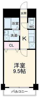 リベルテ高崎【6階】の間取り