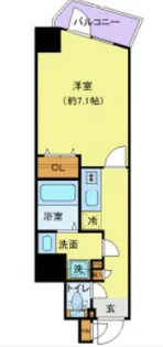 プレール・ドゥーク西新井Ⅱ【4階】の間取り