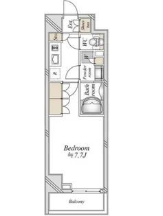 リテラス馬込【7階】の間取り