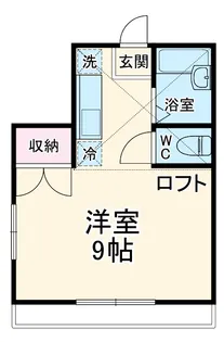 アトリエ・ノア【1階】の間取り