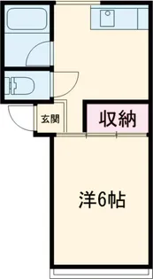 サンワード八王子【1階】の間取り
