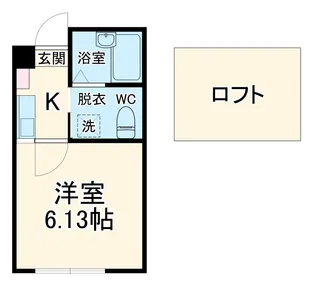 ロッシェル橋本6 3号棟【103号室】の間取り