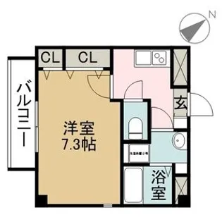 Annex Hirai【2階】の間取り