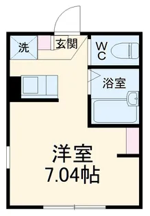 デュオメゾン横濱石川町WEST【1階】の間取り
