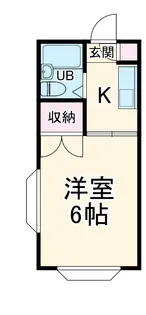 ベルメゾン【1階】の間取り