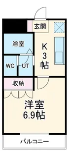 サンフィット小柳II【2階】の間取り