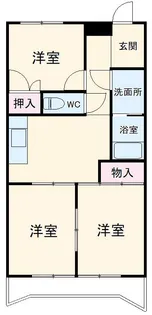 エステート23【2階】の間取り