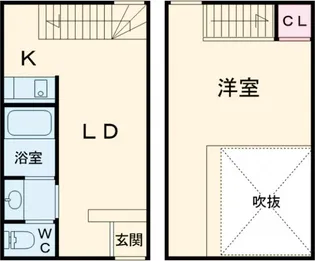 プリマベーラ【B号室】の間取り
