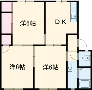 ヴィラリエゾンB【202号室】の間取り