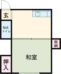 第二藤荘【2階】の間取り