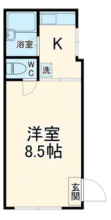 シティ国府台【1階】の間取り