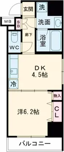 メインステージ十条Ⅱ【1階】の間取り