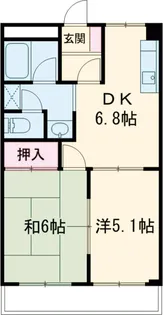 ガーデンスクエア【1階】の間取り