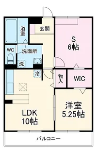 ラヴィーヌ【1階】の間取り