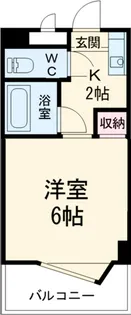 ブルネンハイム【3階】の間取り