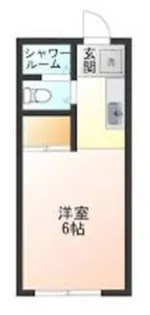 ニューオリエンタルハイツ【107号室】の間取り