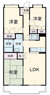 エスペランサ【2階】の間取り