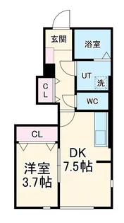 ダイヤモンドヒルズ半田上池【1階】の間取り